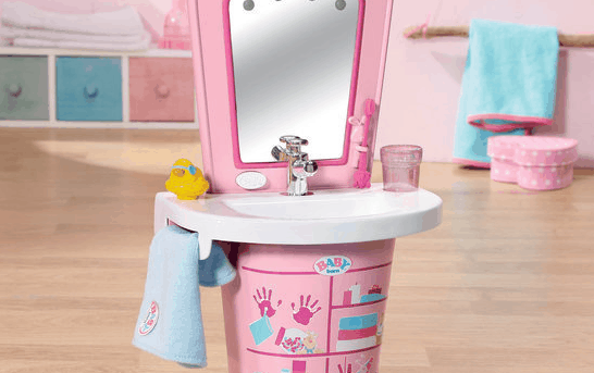 Baby Born interactieve wastafel